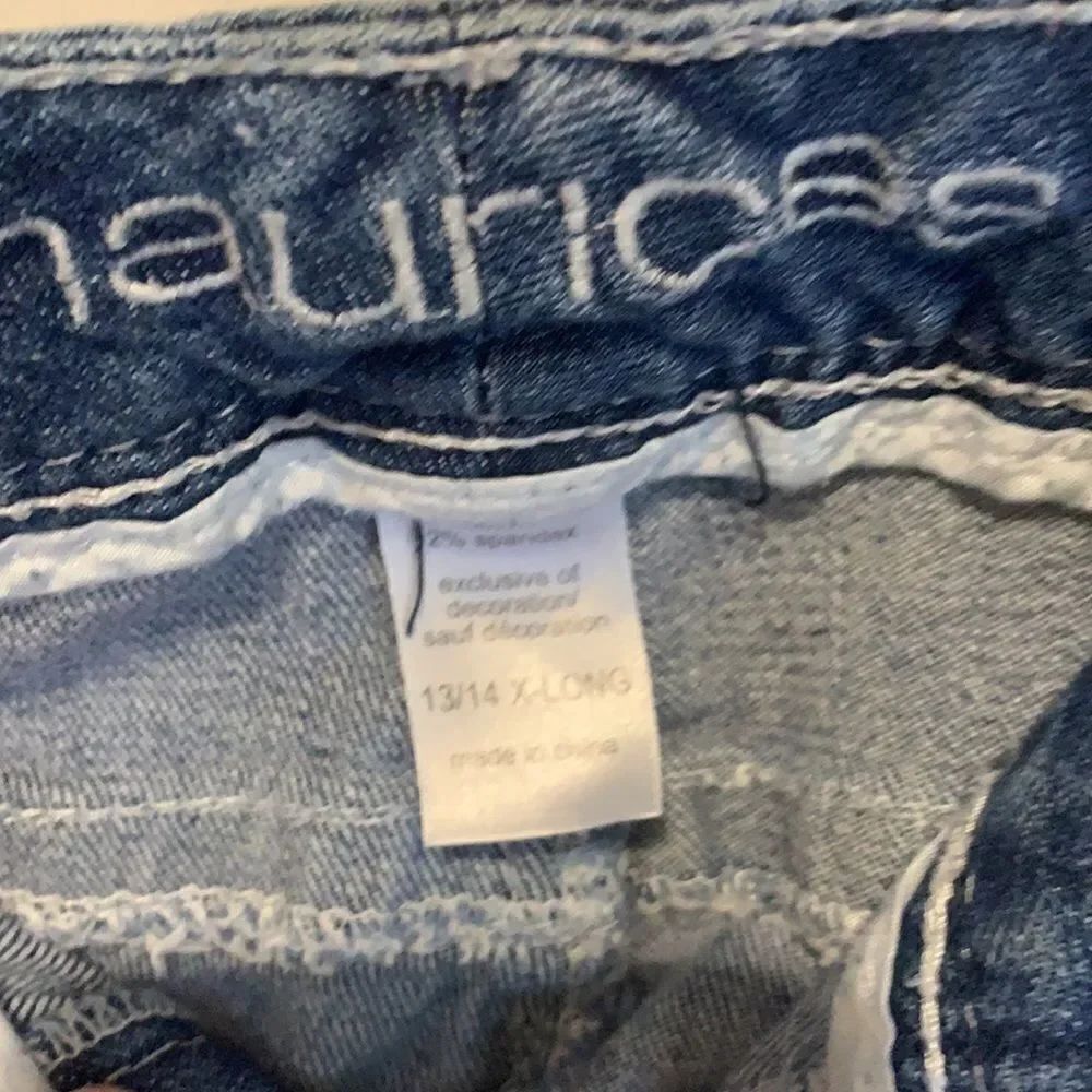 Maurices bootcut jeans 13/14 XL extra Long - Picture 4 of 7